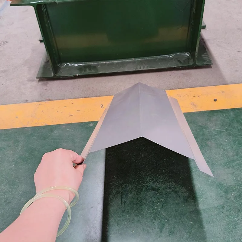 Automatic Ridge Cap Roll Forming Machine